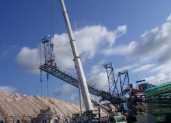 Montage Ausleger Zilitz