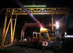 Montage Portalkran 5t 18m