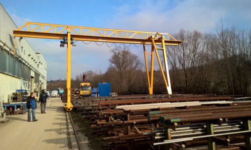 Portalkran 18 m 5t Nr. 1